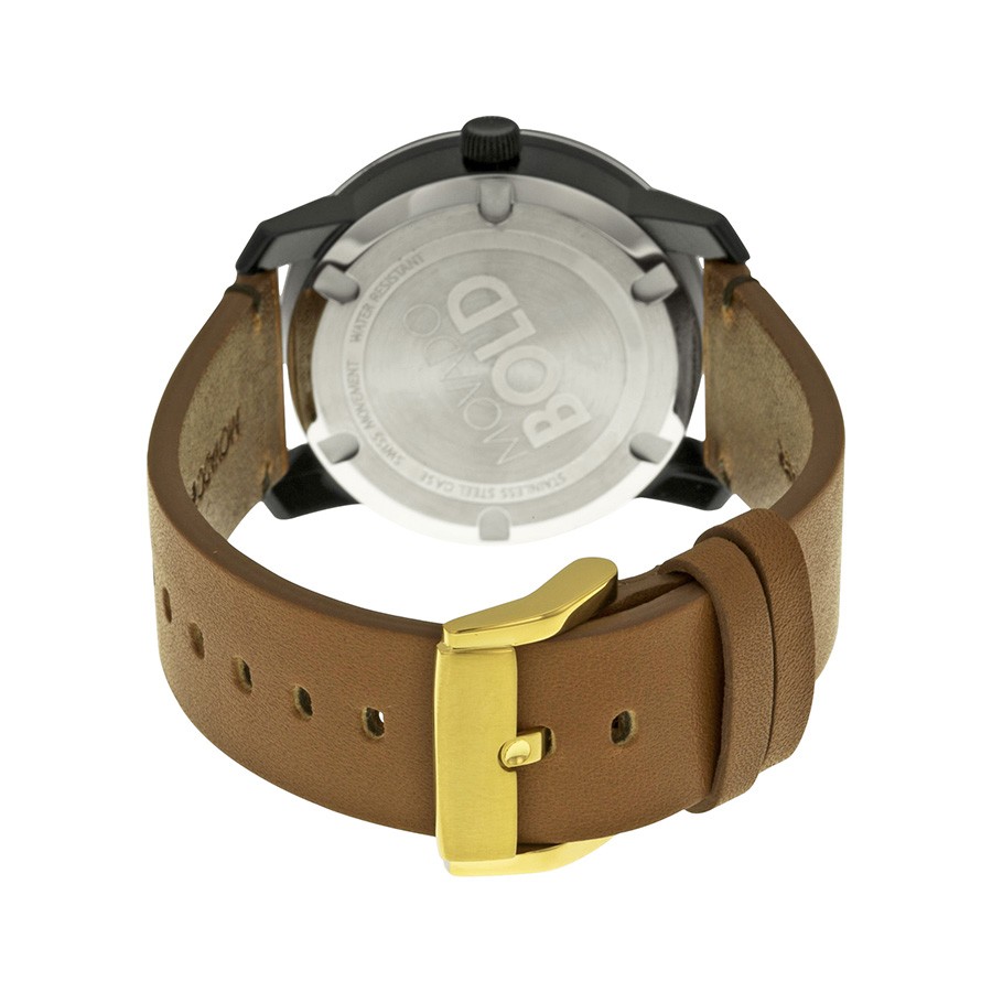 IMG_9086 Movado MV3600305 Mens Quartz Black TR90 composite material and Stainless Steel 3