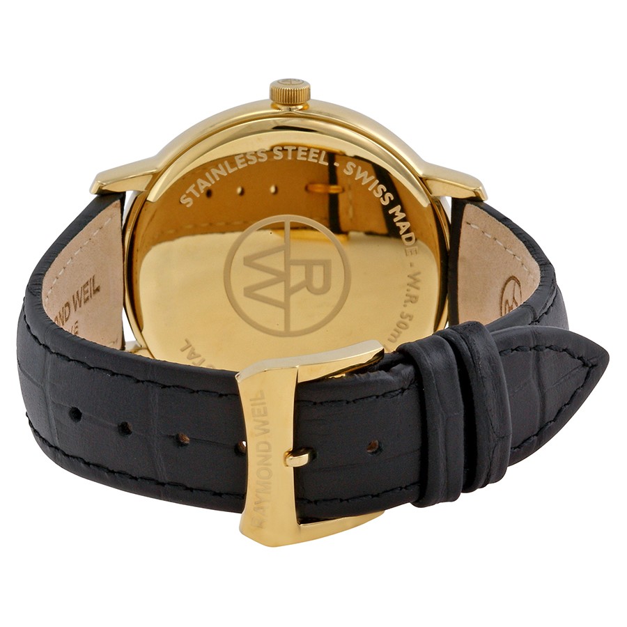 IMG_9086 Raymond Weil 1010 Toccata Mens Quartz Gold-tone Stainless Steel 3