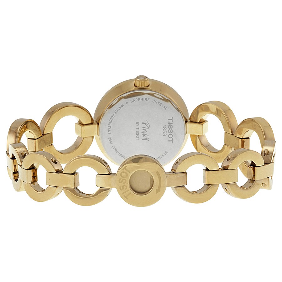 IMG_9086 Tissot T0842103311700 Ladies Quartz Yellow Gold-plated Stainless Steel 3