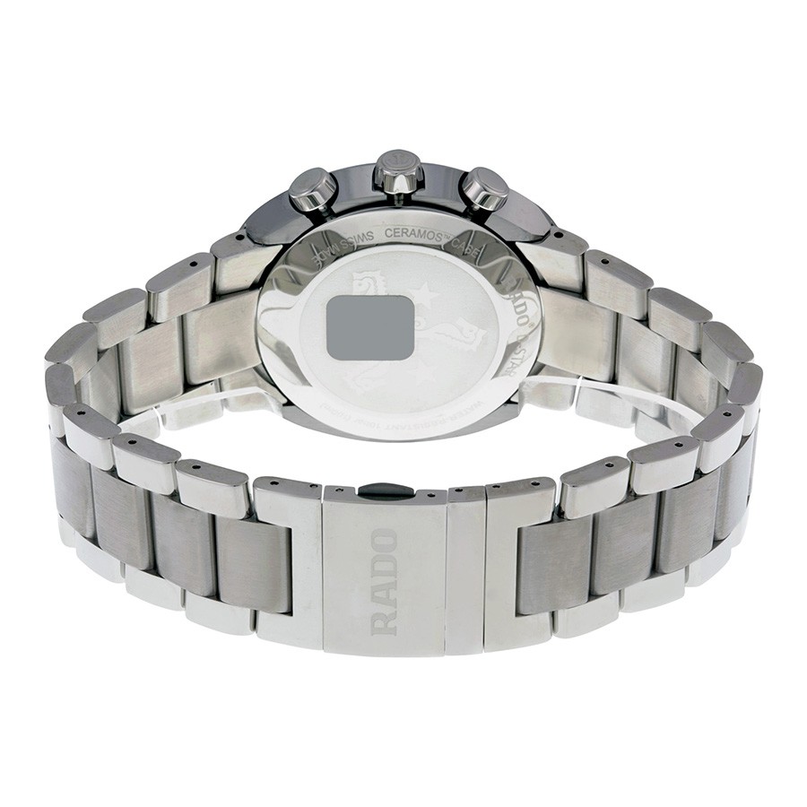 IMG_9086 Rado R15937203 D-Star Mens Quartz Silver-tone Ceramos 3