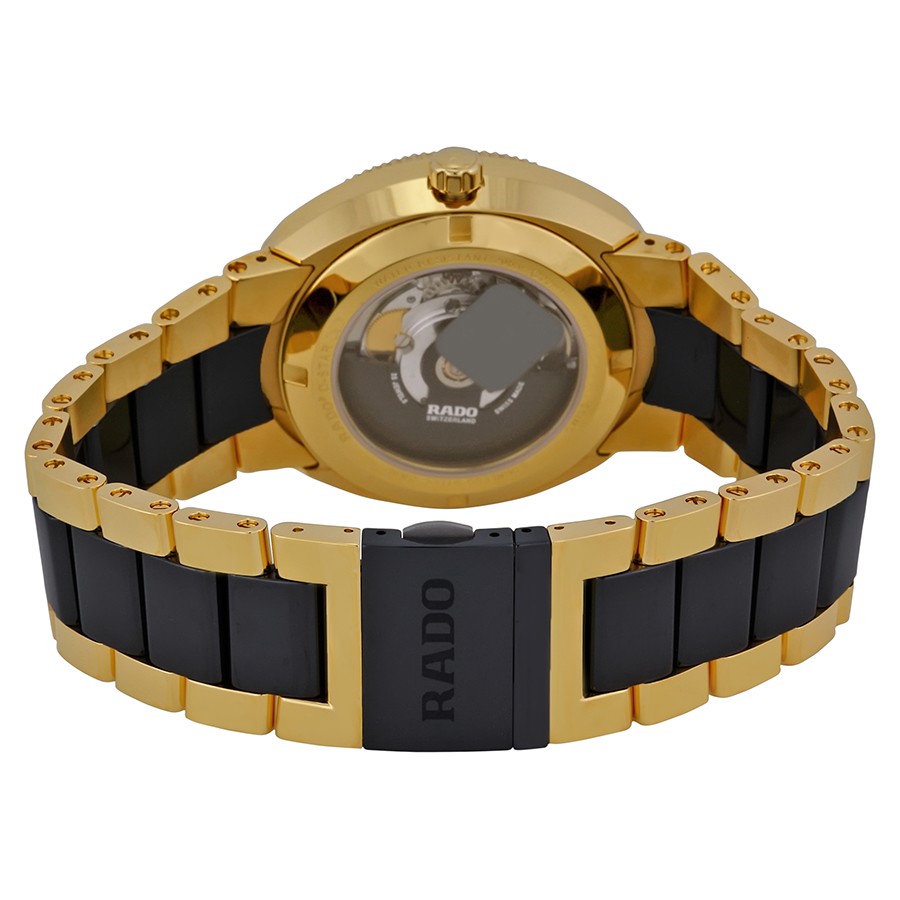 IMG_9086 Rado R15961162 D-Star Mens Automatic Yellow Gold PVD Stainless Steel 3