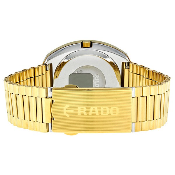 IMG_9086 Rado R12393633 Diastar Mens Quartz Gold-tone Stainless Steel 3