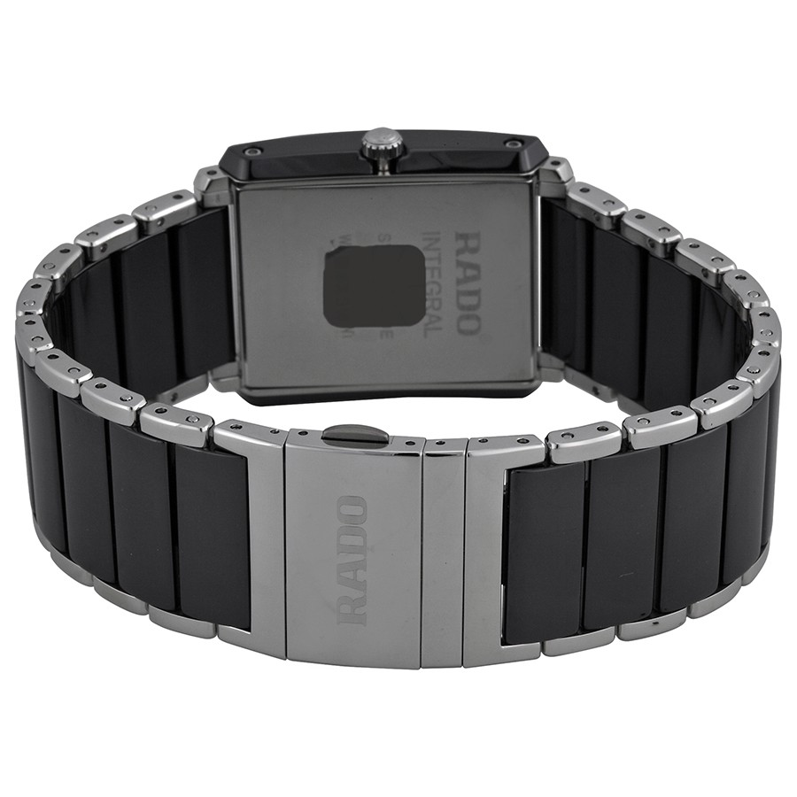 IMG_9086 Rado R20963152 Mens Quartz Black Ceramic and Stainless Steel 3