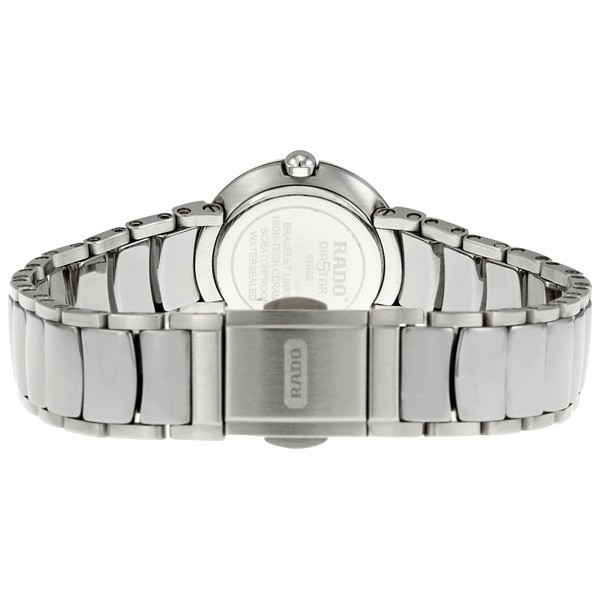 Rado R22594712 Ladies Quartz Platinum-tone Ceramic 3