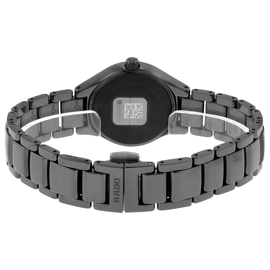 IMG_9086 Rado R27059152 TRUE Ladies Quartz Black High Tech Ceramic 3