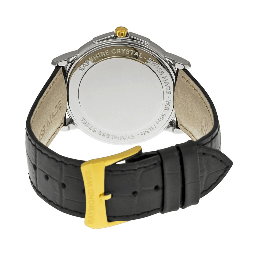 IMG_9086 Raymond Weil 54661-SGC-65001 Mens Quartz Stainless Steel 3