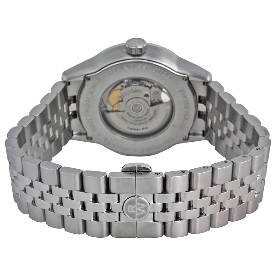 IMG_9086 Raymond Weil 2710-ST-20021 Freelancer Mens Automatic Stainless Steel 3