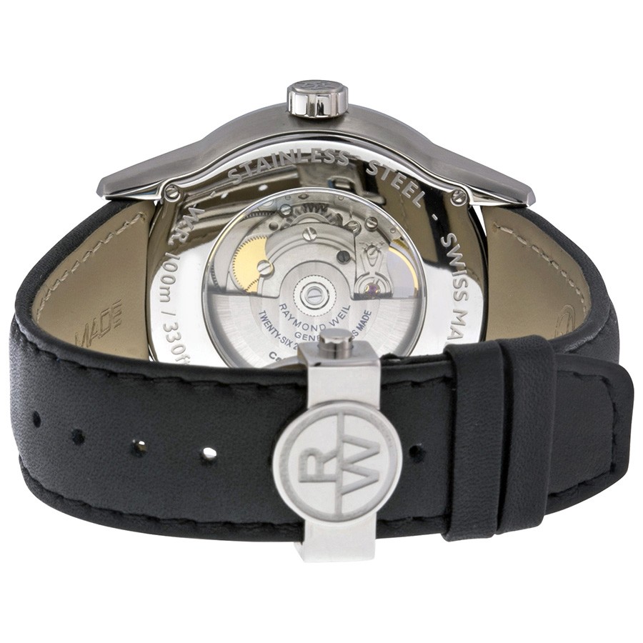 IMG_9086 Raymond Weil 2710-STC-20021 Freelancer Mens Automatic Stainless Steel 3
