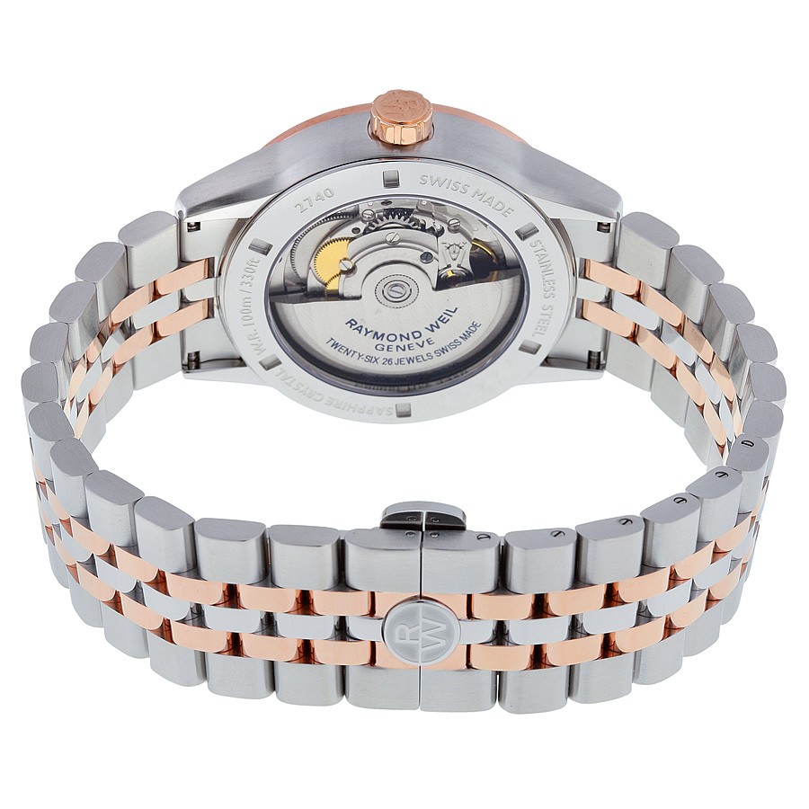 IMG_9086 Raymond Weil 2740-SP5-65011 Freelancer Mens Automatic Stainless Steel with 3