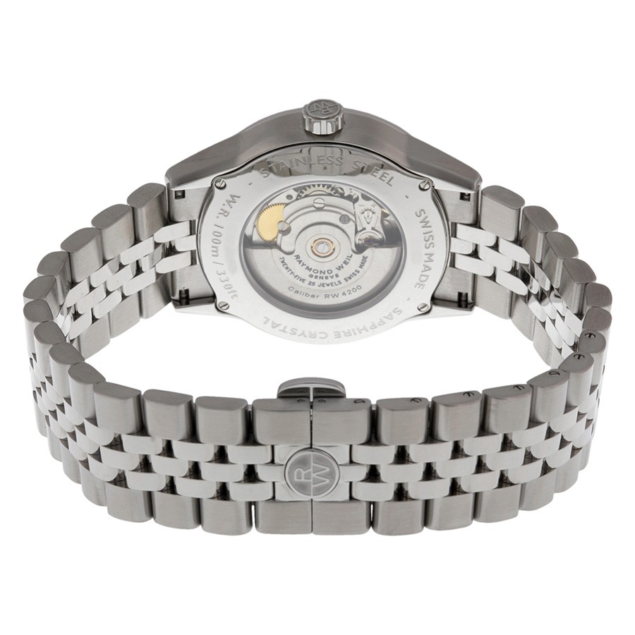IMG_9086 Raymond Weil 2770-ST-60021 Freelancer Mens Automatic Stainless Steel 3
