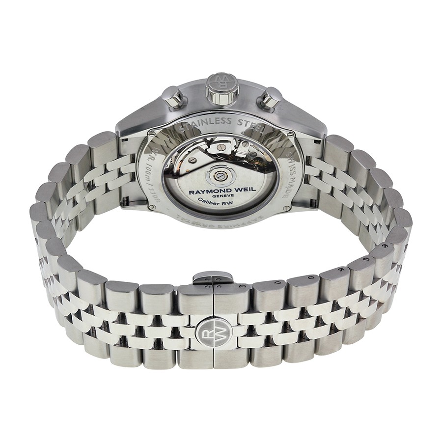 IMG_9086 Raymond Weil 7730-ST-20021 Freelancer Mens Automatic Stainless Steel 3