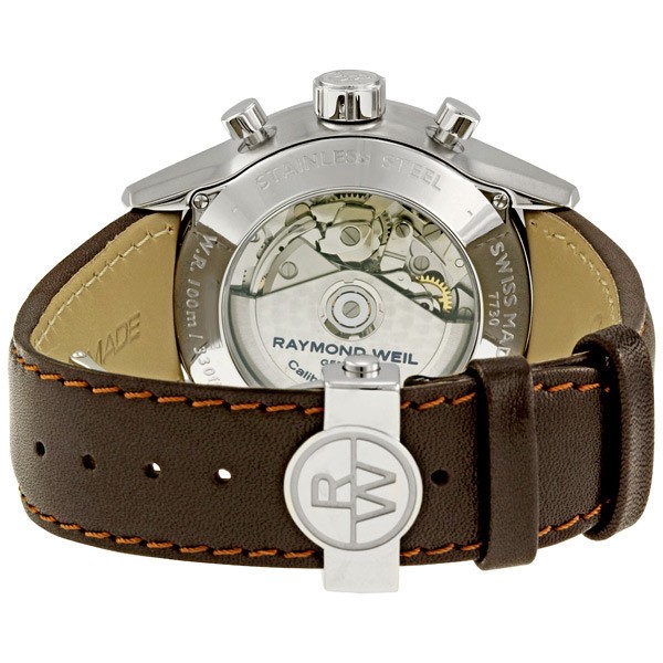 IMG_9086 Raymond Weil 7730-STC-20101 Freelancer Mens Automatic Stainless Steel (Shiney) 3