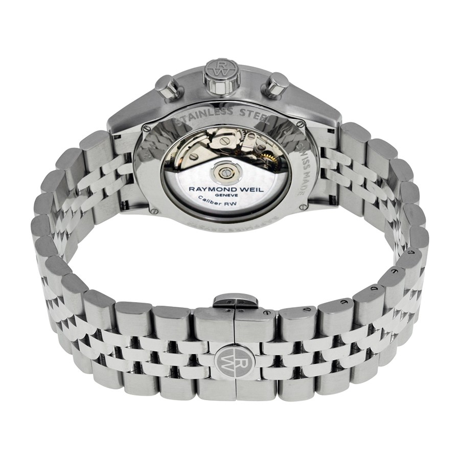 IMG_9086 Raymond Weil 7735-ST-60001 Freelancer Mens Automatic Stainless Steel 3