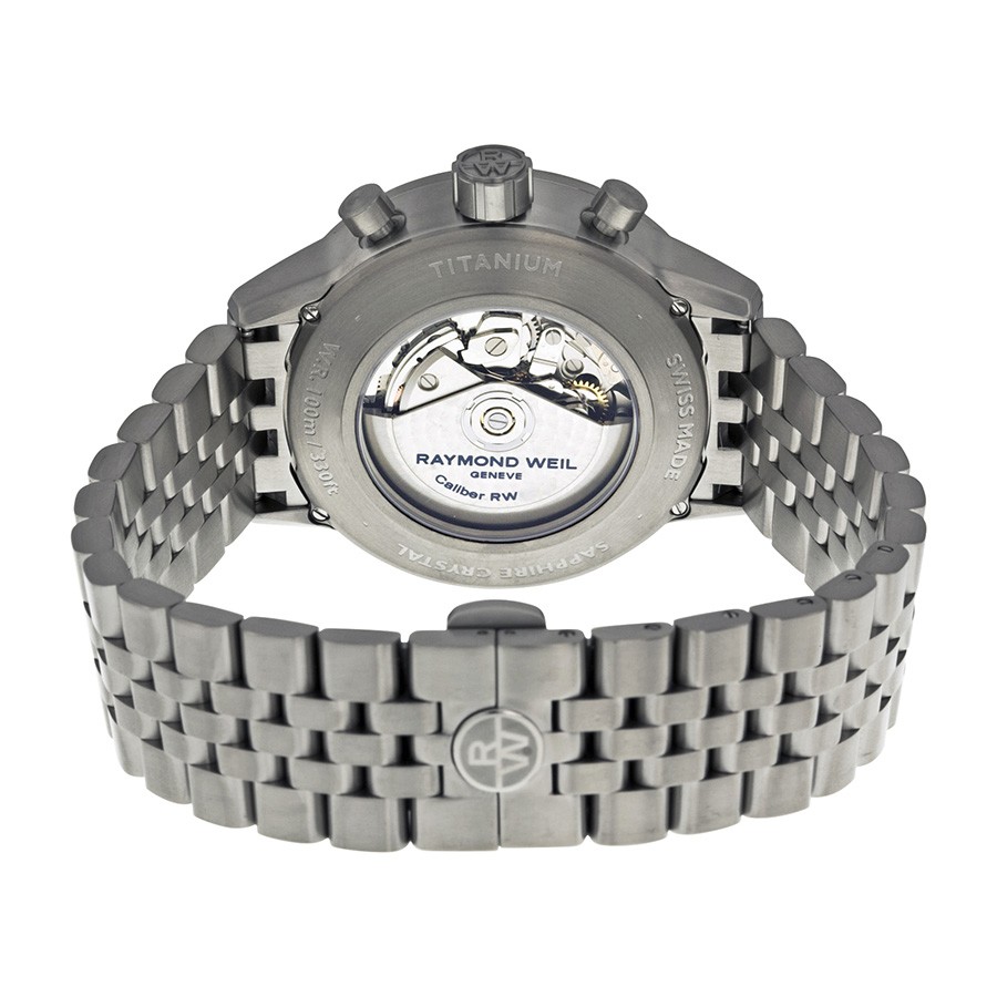 IMG_9086 Raymond Weil 7745-TI-05659 Freelancer Mens Automatic Titanium 3