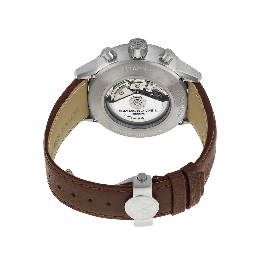 IMG_9086 Raymond Weil 7745-TIC-05609 Freelancer Mens Automatic Titanium 3