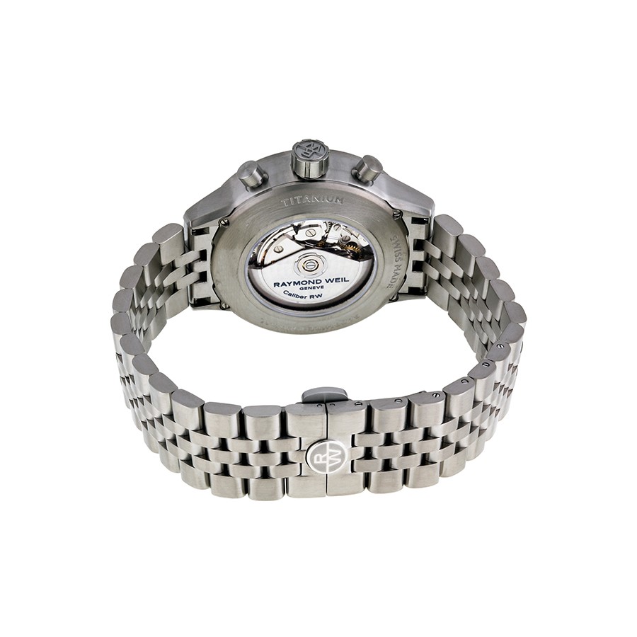 IMG_9086 Raymond Weil RW-7745-TI-05609 Freelancer Mens Automatic Titanium 3