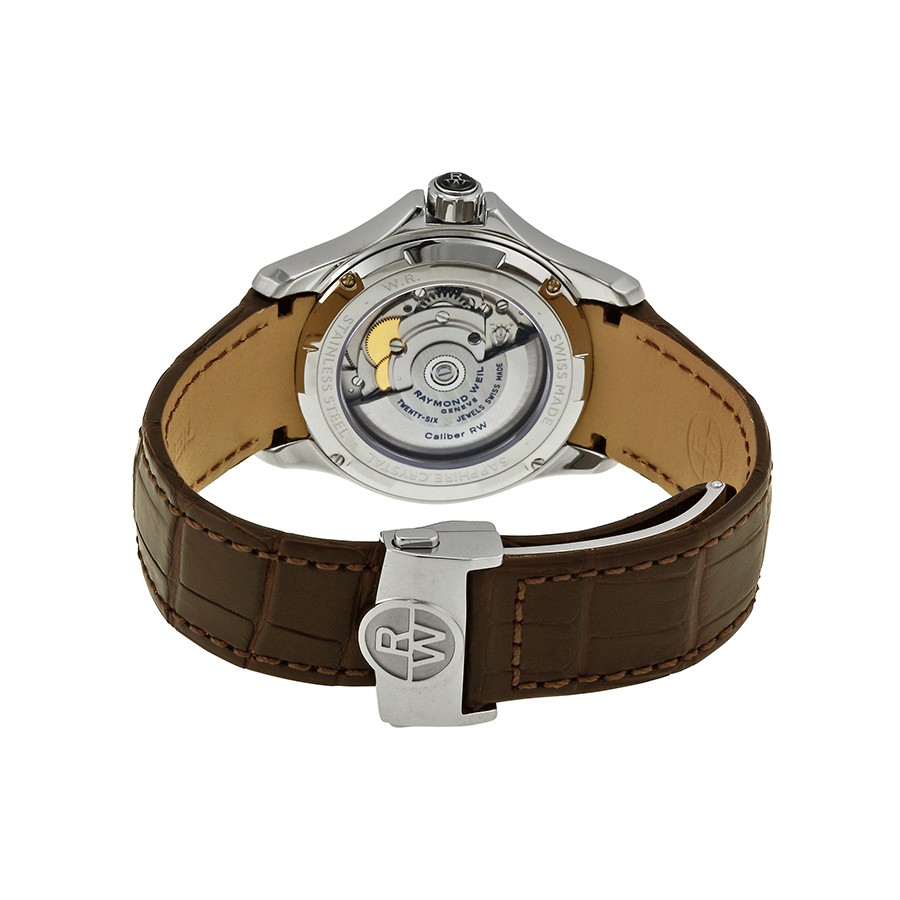 IMG_9086 Raymond Weil 2970-STC-00718 Parsifal Mens Automatic Stainless Steel 3