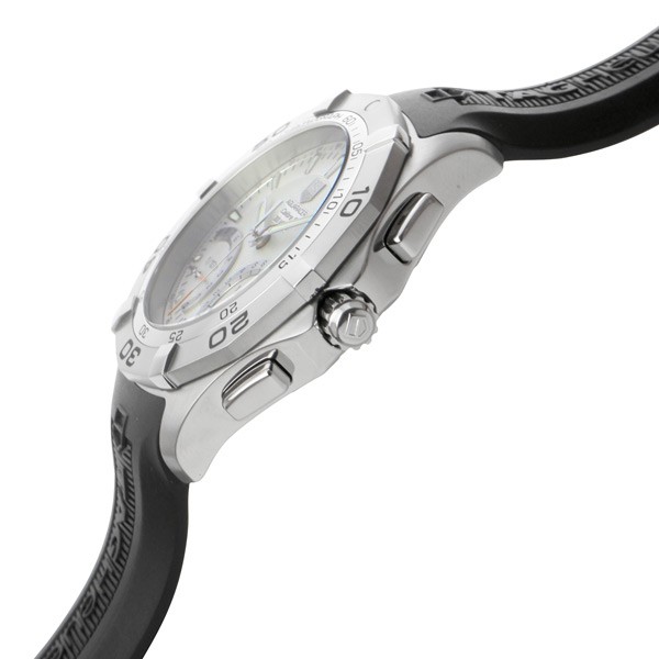 IMG_9086 Tag Heuer CAF7011.FT8011 Aquaracer Mens Automatic Stainless Steel 3
