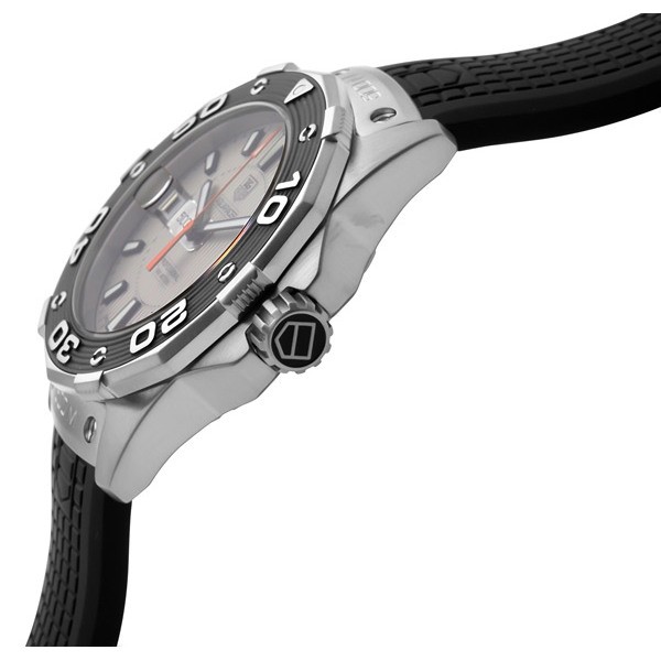 IMG_9086 Tag Heuer WAJ1111.FT6015 Aquaracer Mens Quartz Stainless Steel 3