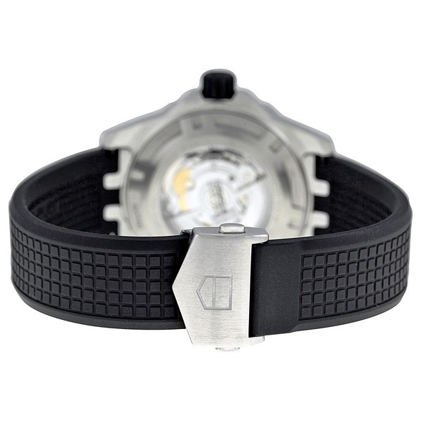 IMG_9086 Tag Heuer WAJ2119.FT6015 Aquaracer Mens Automatic Fine-brushed stainless steel 3