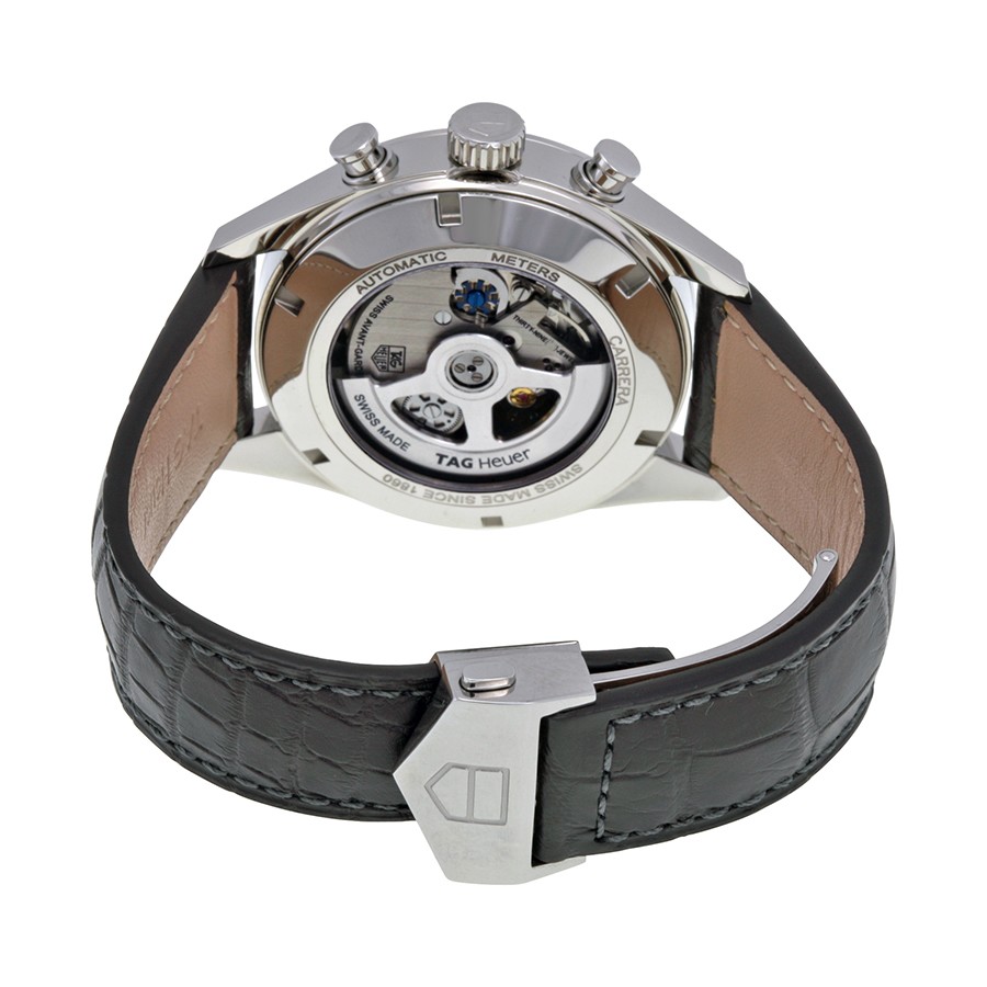IMG_9086 Tag Heuer CAR2013.FC6313 Carrera Mens Automatic Polished Steel 3