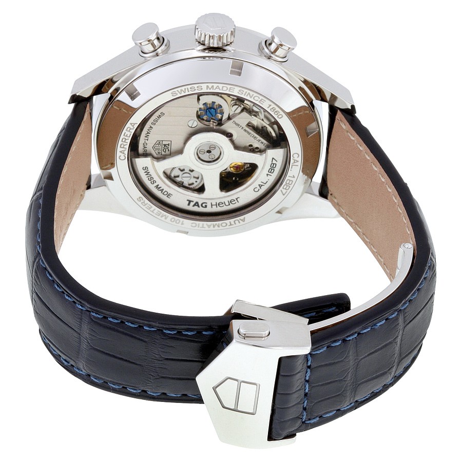 IMG_9086 Tag Heuer CAR2114.FC6292 Carrera Mens Automatic Stainless Steel 3