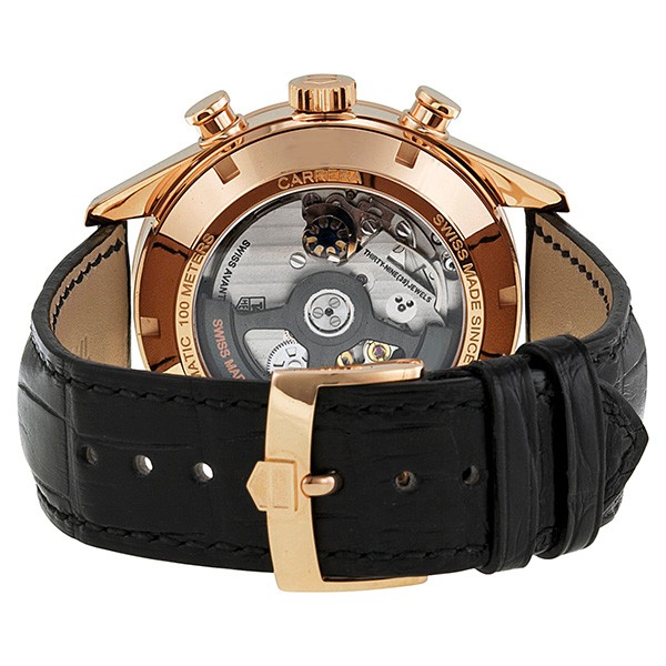 IMG_9086 Tag Heuer CAR2140.FC8145 Carrera Mens Automatic Polished 18kt Rose Gold 3