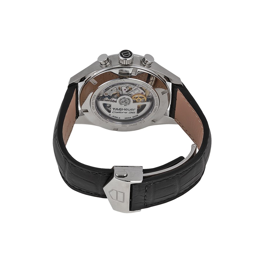 IMG_9086 Tag Heuer CAR2B11.FC6235 Carrera Mens Automatic Stainless Steel 3
