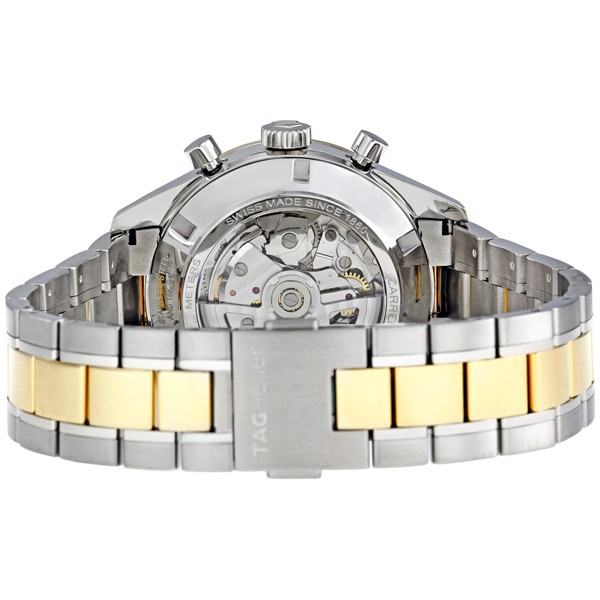 IMG_9086 Tag Heuer CAS2150.BD0731 Carrera Mens Automatic Stainless Steel and 18k Yellow Gold 3