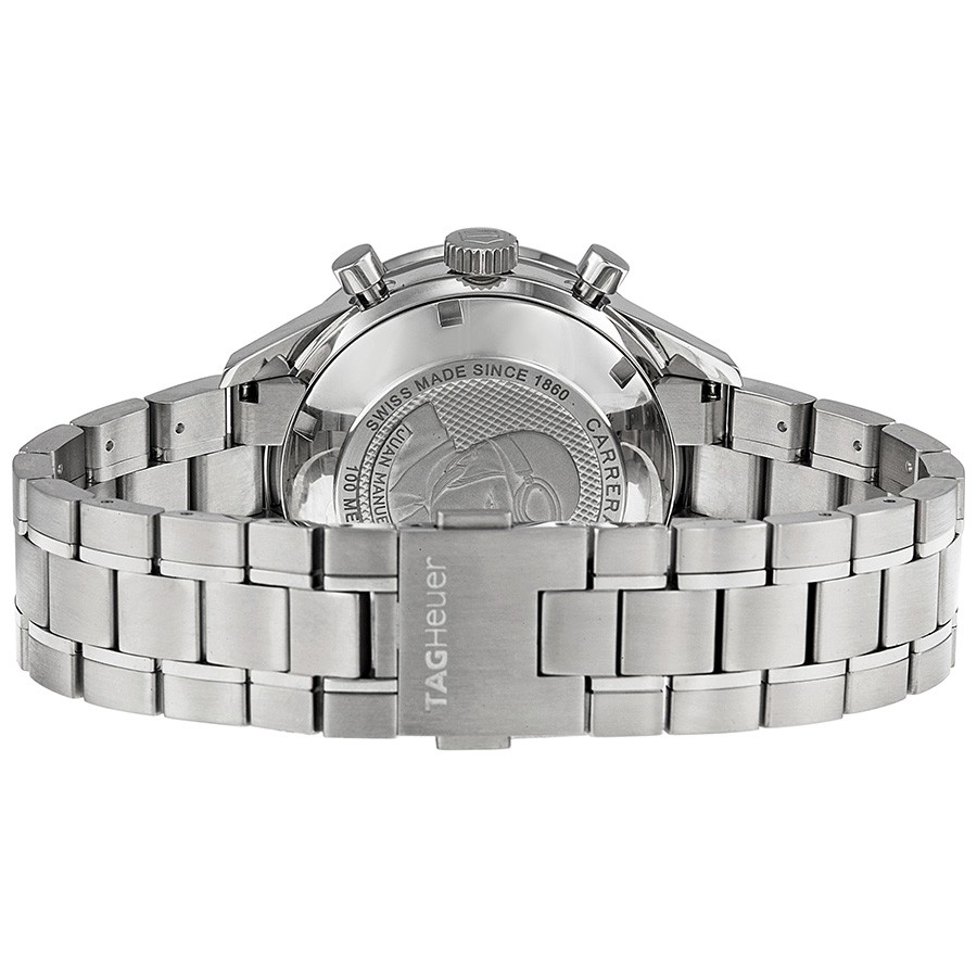IMG_9086 Tag Heuer CV201A.BA0794 Carrera Mens Automatic Stainless Steel 3