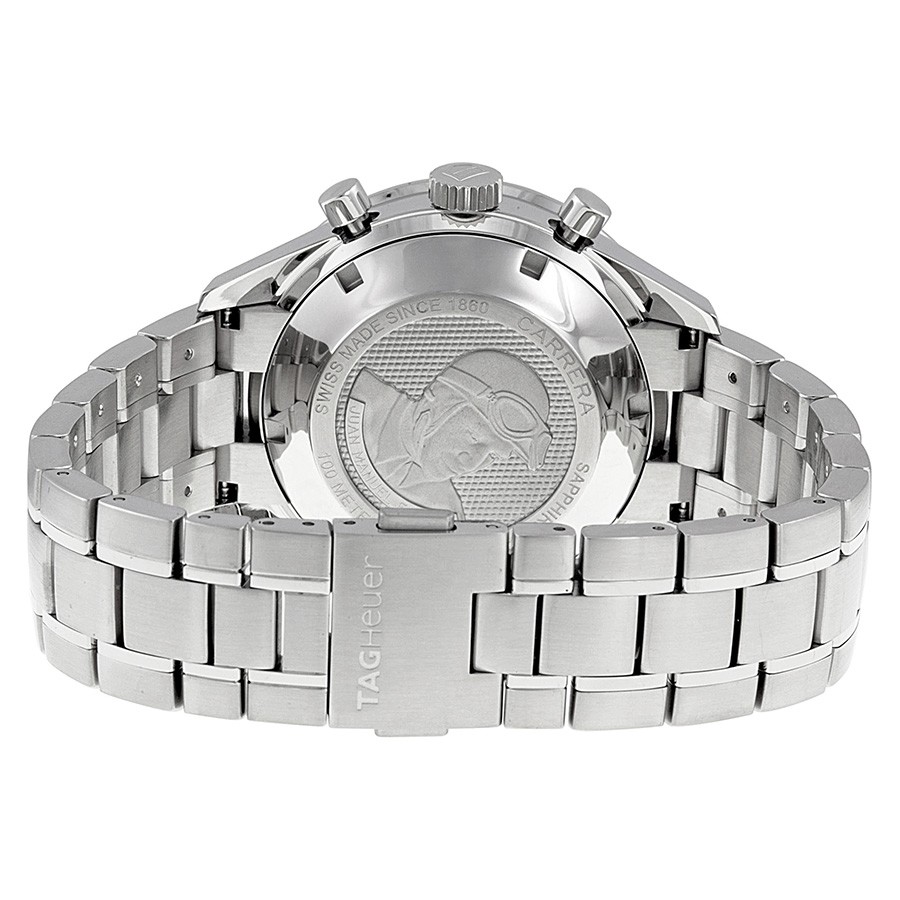 IMG_9086 Tag Heuer CV201AG.BA0725 Carrera Mens Automatic Stainless Steel 3