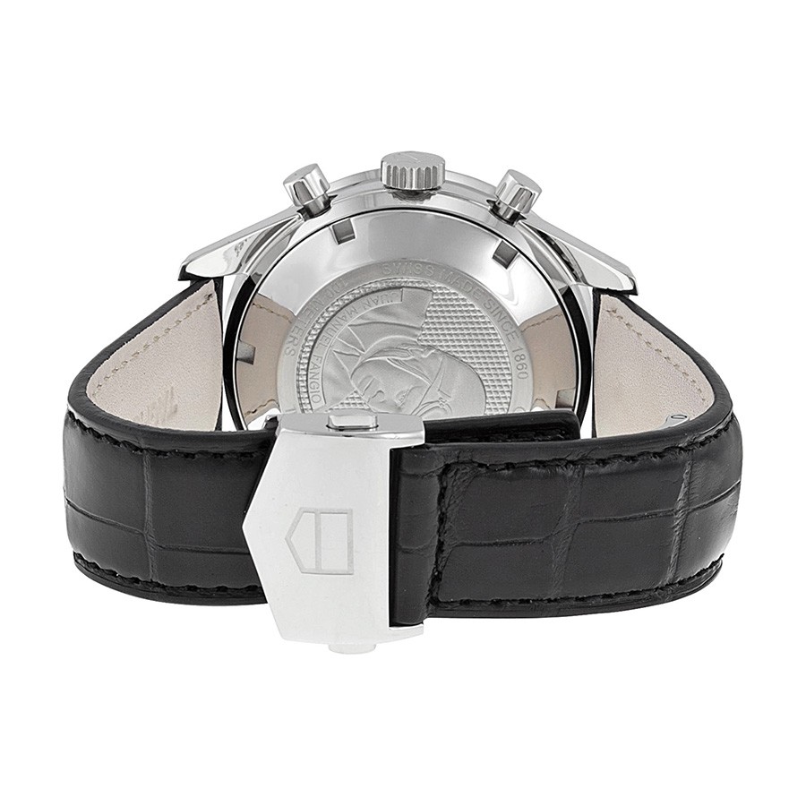 IMG_9086 Tag Heuer CV201AG.FC6266 Carrera Mens Automatic Stainless Steel 3
