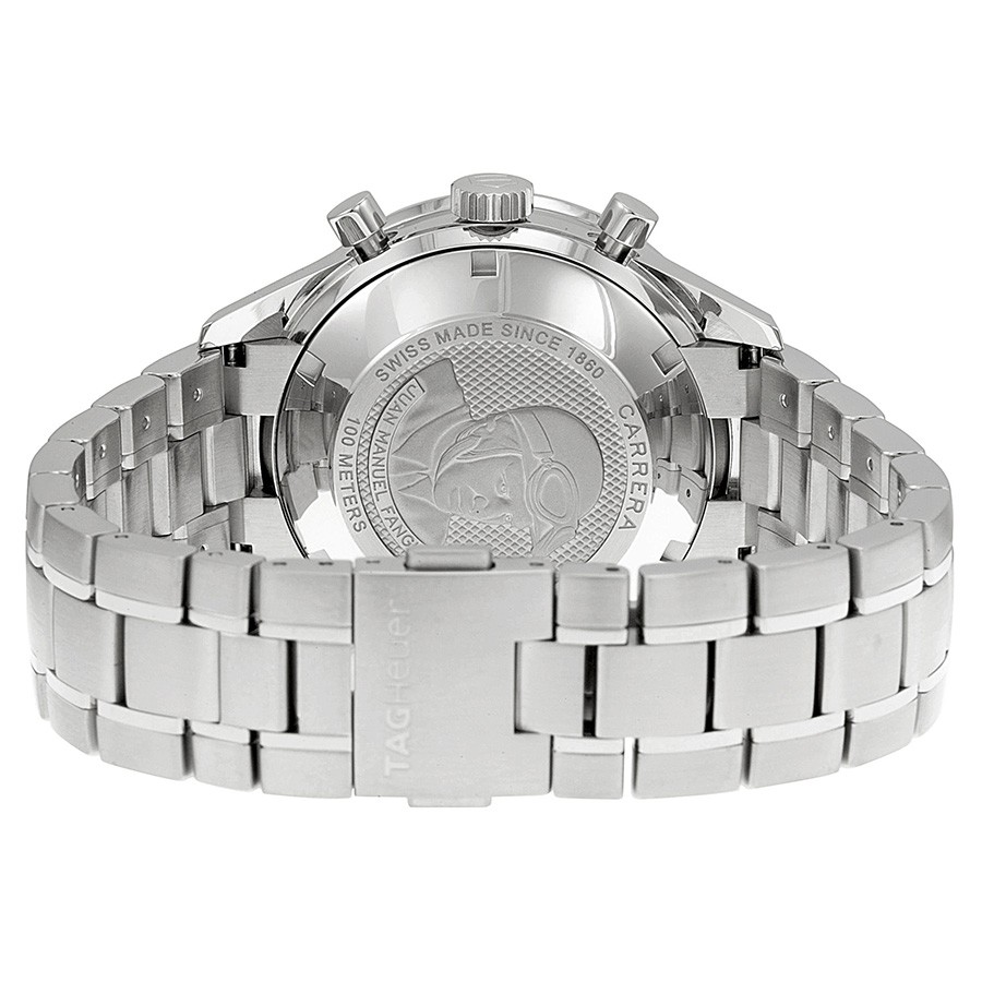 IMG_9086 Tag Heuer CV201AH.BA0725 Carrera Mens Automatic Stainless Steel 3