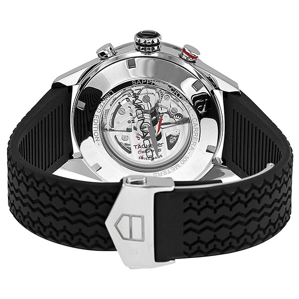 IMG_9086 Tag Heuer CV2A1M.FT6033 Carrera Mens Automatic Stainless Steel 3