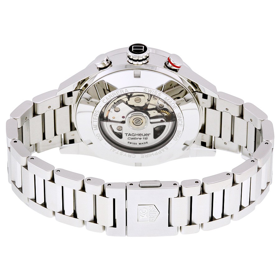 IMG_9086 Tag Heuer CV2A1R.BA0799 Carrera Mens Automatic Stainless Steel 3