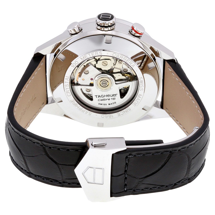 IMG_9086 Tag Heuer CV2A1R.FC6235 Carrera Mens Automatic Stainless Steel 3