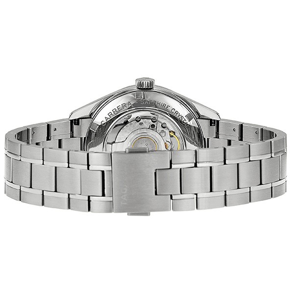 IMG_9086 Tag Heuer WV2115.BA0787 Carrera Mens Automatic Stainless Steel 3