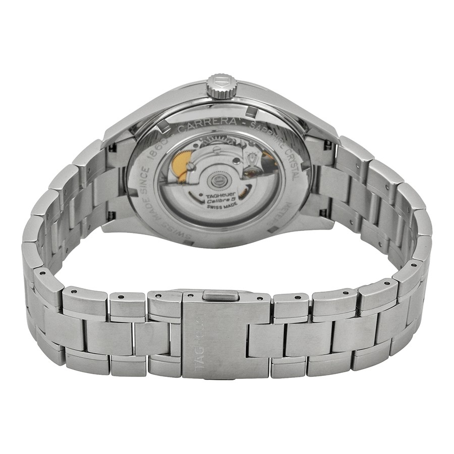 IMG_9086 Tag Heuer WV211A.BA0787 Carrera Mens Automatic Stainless Steel 3