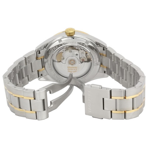 IMG_9086 Tag Heuer WV2250.BD0791 Carrera Mens Automatic Two-tone Stainless Steel 3