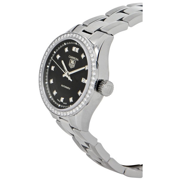 IMG_9086 Tag Heuer WV2412.BA0793 Carrera Ladies Automatic Stainless Steel 3