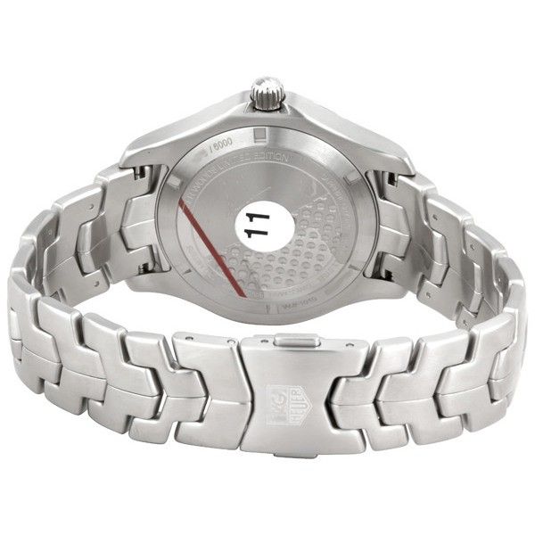 IMG_9086 Tag Heuer WJF1010.BA0592 Link Mens Quartz Fine Brushed Stainless Steel 3