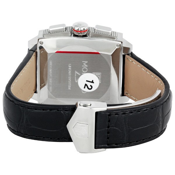 IMG_9086 Tag Heuer CAL2110.FC6257 Monaco Mens Automatic Polished and Fine-Brushed Steel 3