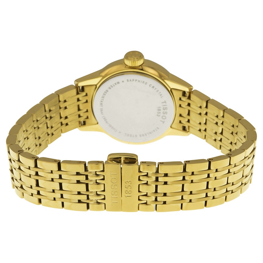IMG_9086 Tissot T0852103302100 Carson Ladies Quartz Yellow Gold PVD Stainless Steel 3