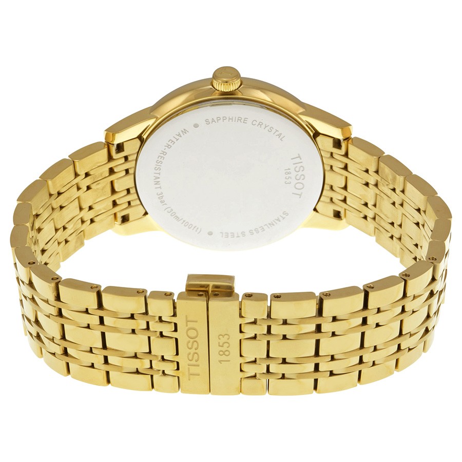 IMG_9086 Tissot T0854103302100 Carson Mens Quartz Yellow Gold-plated Stainless Steel 3