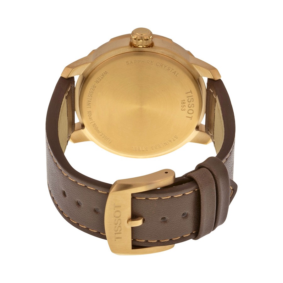 IMG_9086 Tissot T0954103603700 Quickster Mens Quartz Rose Gold PVD Stainless Steel 3