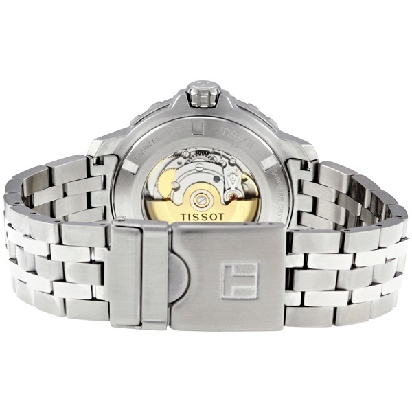 IMG_9086 Tissot T0664071105700 Seaster Collection Mens Automatic Stainless Steel 3
