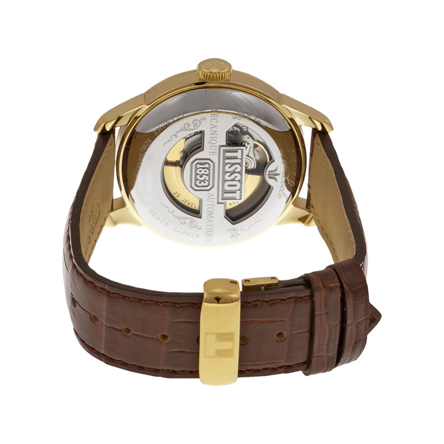 IMG_9086 Tissot T41.5.413.73 T-Classic Collection Mens Automatic Gold-tone Stainless Steel 3