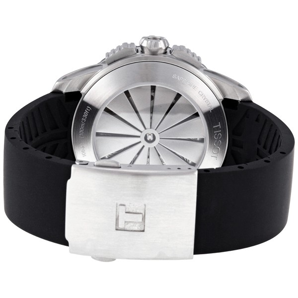 IMG_9086 Tissot T062.427.17.057.00 T-Navigator Mens Automatic Black Stainless Steel 3
