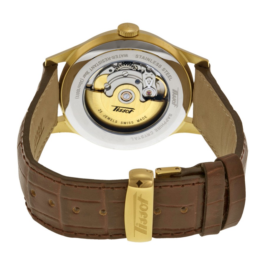 IMG_9086 Tissot T0194303603101 Mens Automatic Light Gold-tone Stainless Steel 3