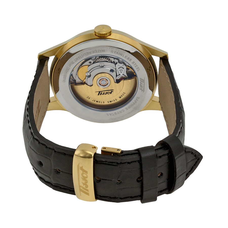IMG_9086 Tissot T0194303605101 Mens Automatic Gold PVD Stainless Steel 3